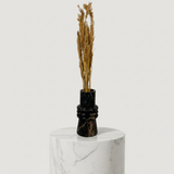 Ringed Marble Vase