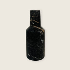 Black Funnel Vase