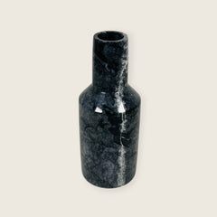 Silk Blue Funnel Vase
