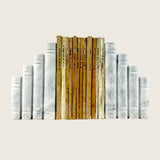 Scholar's Stack Bookends Pair