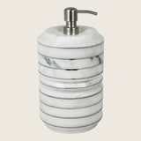Grooved Pinstripe Soap Dispenser