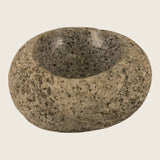 Black Speckled River Stone Bowl