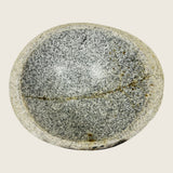 Checked River Stone Serving Bowl
