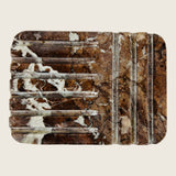 Rectangle Burgundy Soap Dish