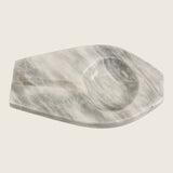 Marble Streaked Ash Tray - Gray