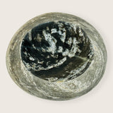 Riverstone Stone White Splashed Soap Dish