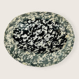 River Stone Beige Black and White Blotched  Soap Dish