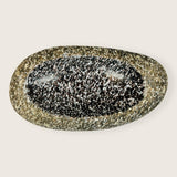 River Stone Dark Burgundy Grazed Soap Dish