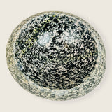 Rounded Black and White Bowl