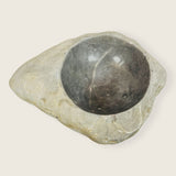 Irregular Deep Grey  Bowl