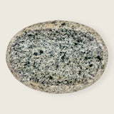 Riverstone Black Spotted Eggshell Soap Dish