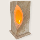 Hollowed Crescent Floor Lamp