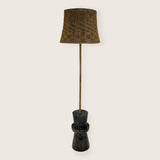 Cinched-Belted Floor Lamp