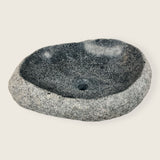 Webbed Grey Marked River Stone Sink