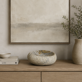 Rippled River Stone Bowl