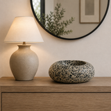 Spotted River Stone Bowl