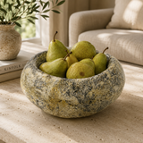 Grey Marked Speckled Bowl