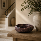 Deep Burgundy Bowl