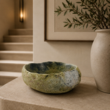 Moss Blue Dipped Bowl