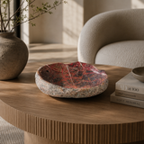 Scarlet Stone Bowl