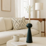 Striated Bobble Candle Stand