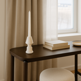 Frustum Capped Candle Stand (Onyx)