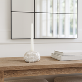 Organic Stone Candle Stand