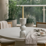 Orb-Linked Candle Stand