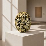 Black Spotted Yellow Head Decor Item