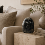 Stone Face Decor Object