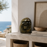 Chiseled Face Decor Object