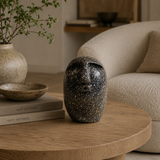 Black Splashed Head Decor Item