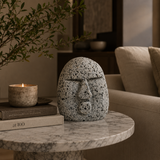 Black & White Dotted Decor Item