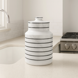 Pinstripe Jar