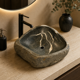 Grey Clawed River Stone Sink