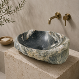 Glacier Drift River Stone Sink