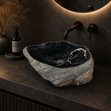 Moonlit Current River Stone Sink