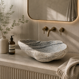 Grey With Black Streaks Riverstone Sink