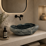 Stormy Shade River Stone Sink