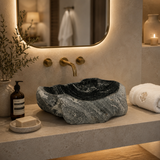 Midnight Mist River Stone Sink