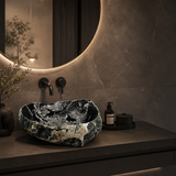 Vein Mosaic River Stone Sink