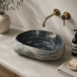 River Wave Stone Sink