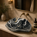 Serpentine River Stone Sink