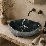 Charcoal Creek River Stone Sink