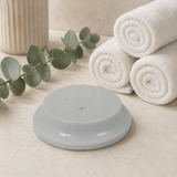 Crater White Soap Dish
