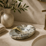 River Stone Honey Tainted Soap Dish