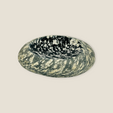 White Splotched Soap Dish - Riverstone