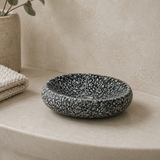 Riverstone Smoky Spotted Soap Dish