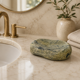 Riverstone Blue Lined Soap Dish