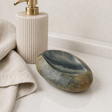 Riverstone Blue Hued Soap Dish